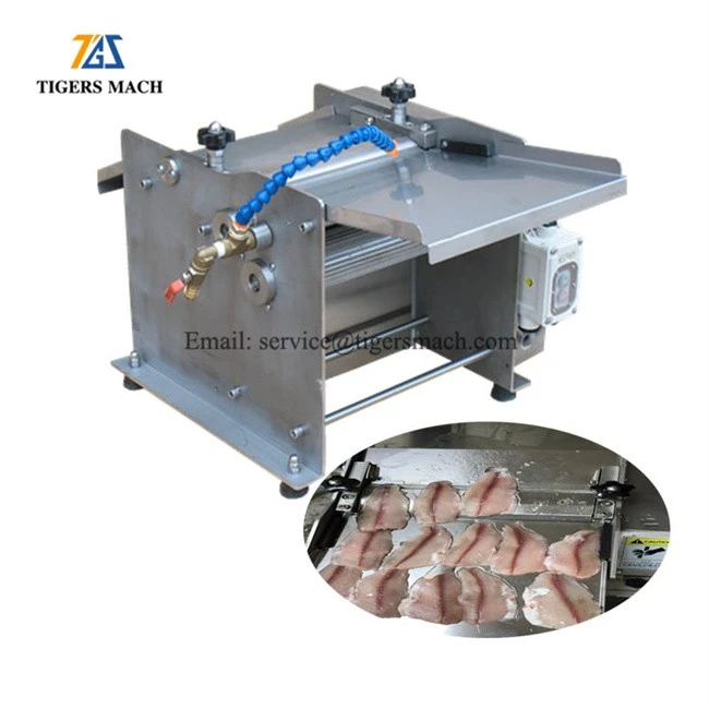 Commercial Sleeve Salmon Fish Cod Fish Peeling Skin Removing Machine Price