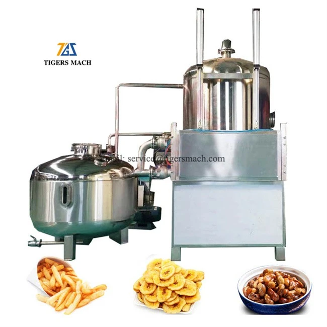 Automatic vacuum frying machinery