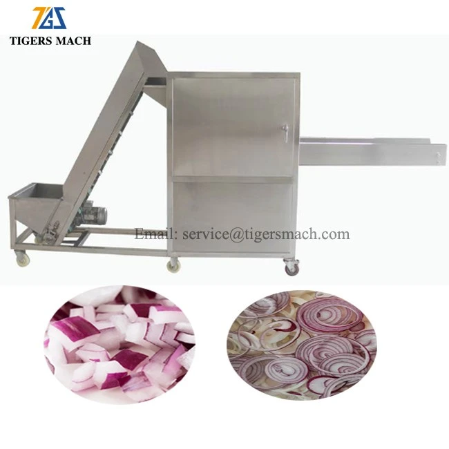 Onion Cutting Slicing Machine