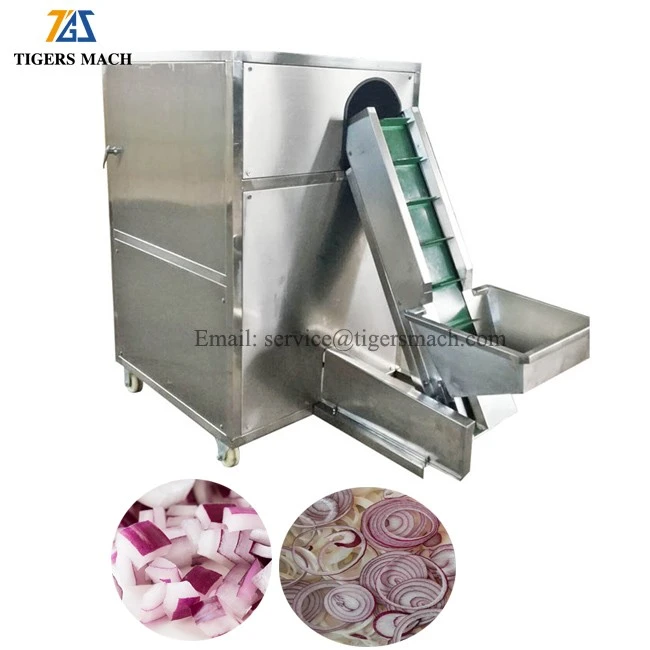 Good Quality Industrial onion cutting and slicing machine