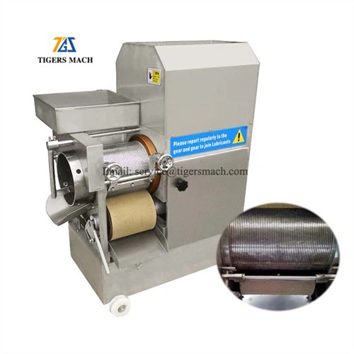 Machine à désosser le poisson en acier inoxydable